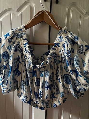 Crop bluz - Görsel 2