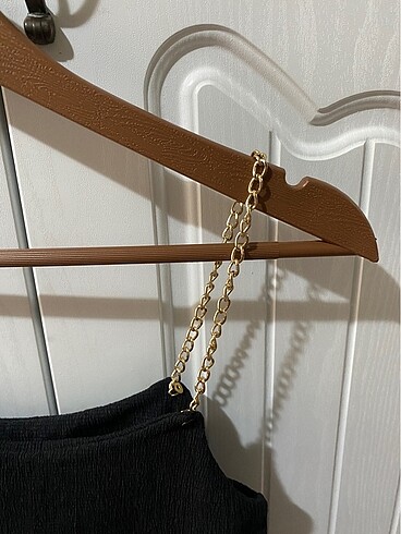 Crop kolları zincir detaylı - Görsel 3