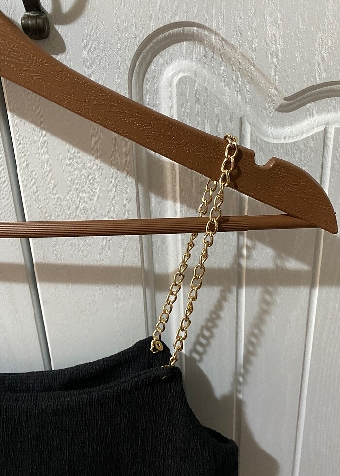 Crop kolları zincir detaylı - Görsel 3