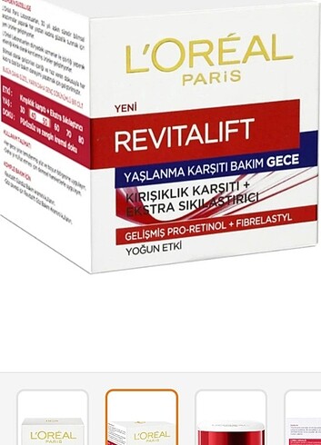 Loreal Paris revitalift yaşlanma karşıtı bakım ????