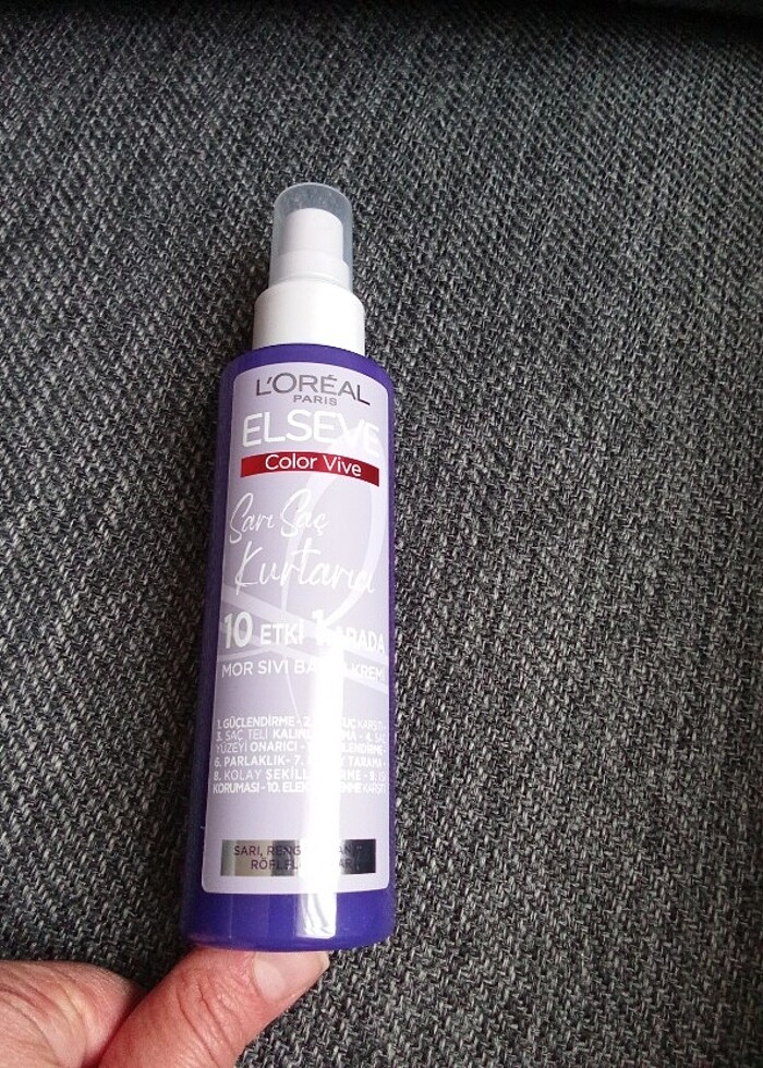 Loreal Paris ELSEVE Color Vive Sarı saç kurtarma - Görsel 2