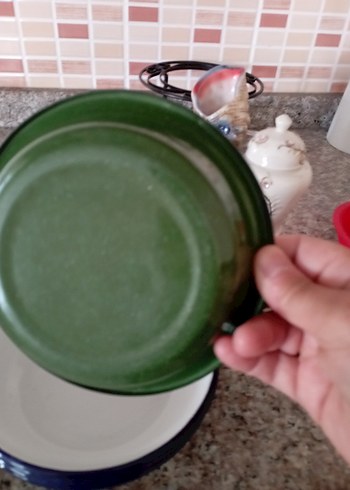 Diğer Bohem Tarzı Beyaz Yemek Tabağı