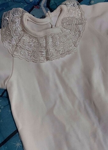Mevlit takımı kız bebek beyaz dantelli - Görsel 5