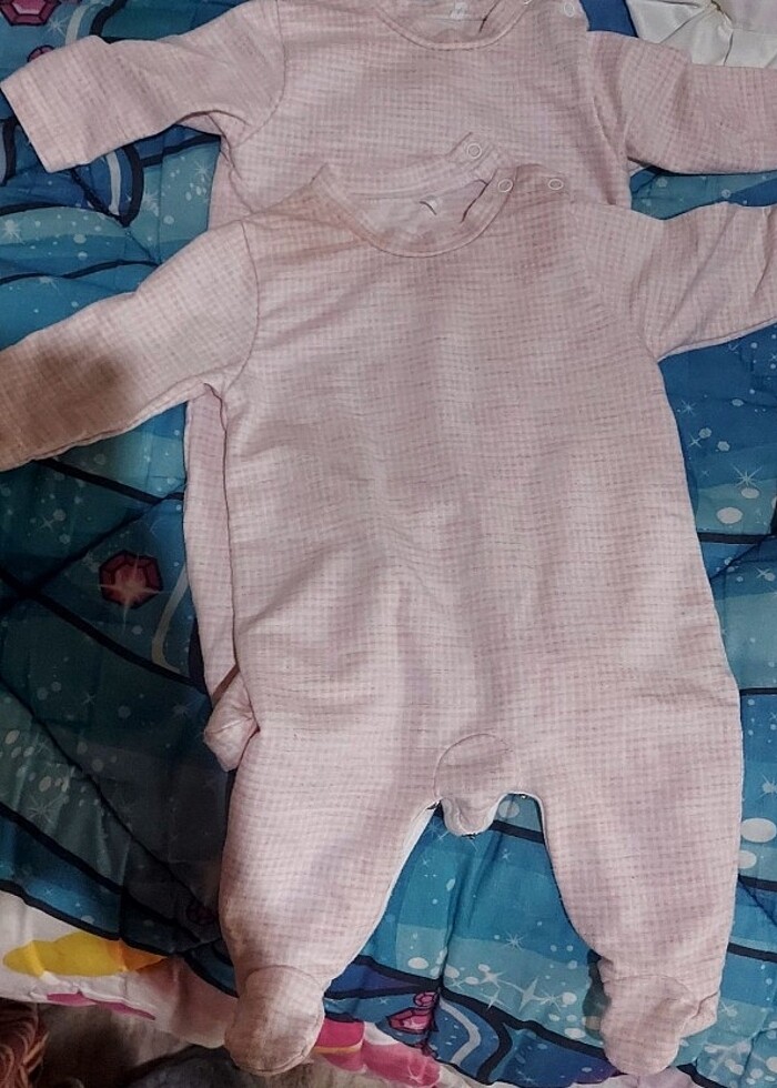 İkiz bebek tulum - Görsel 2