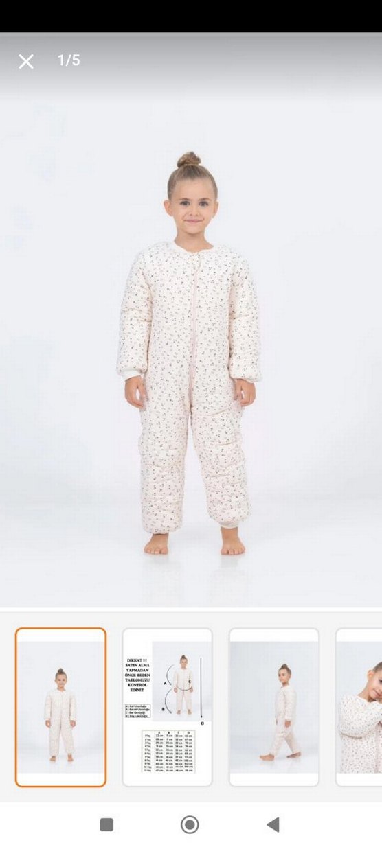 Düğmeli Beyaz erkek  Tulumu - Görsel 4