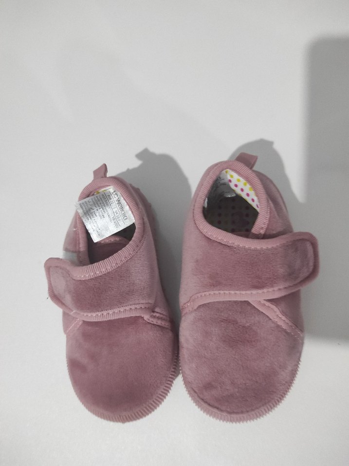 Kız Çocuk Pembe Cırtlı Sıcak Terlik - Görsel 3