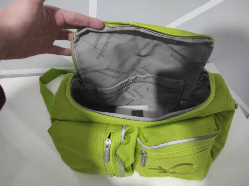 Yeşil Kadın Bel Çantası - Görsel 4