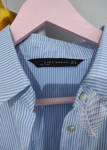 Mavi Pamuklu Uzun Bohem Elbise - Görsel 2