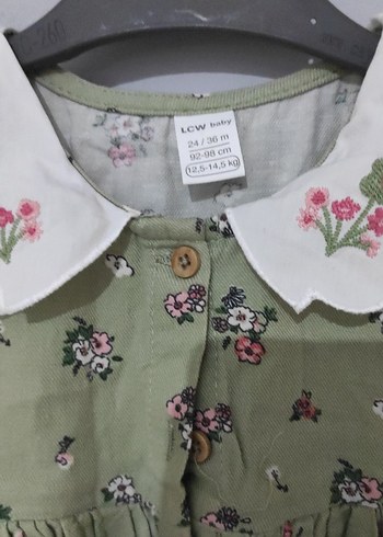 Çiçek Desenli Kız Çocuk Bohem Elbise - Görsel 2