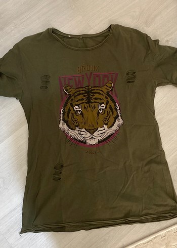 Baskılı kadın T-shirt