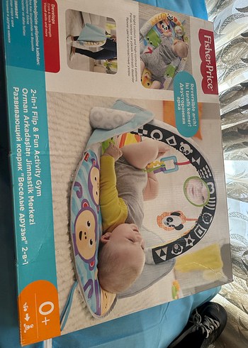 Fisher-Price 2'si 1 Arada Bebek Oyun Halısı - Görsel 2