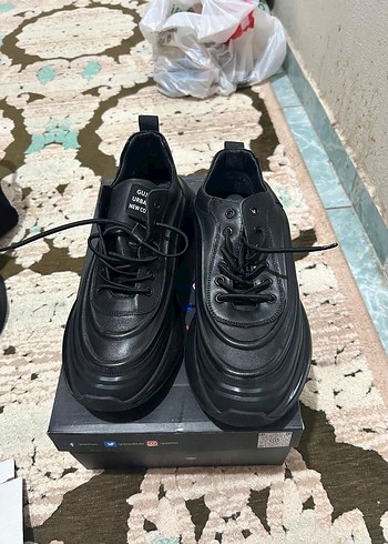 Guja 23k504-5 Siyah Erkek Sneaker Spor Ayakkabı - Görsel 2