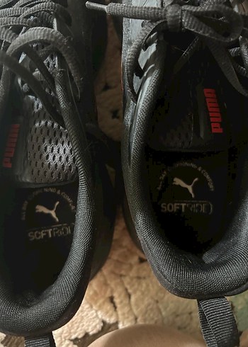 Siyah Siyah Bağcıklı Erkek Spor Ayakkabı - Görsel 6