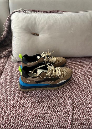 Guja Erkek Bej Sneaker Yılan Desenli - Görsel 2