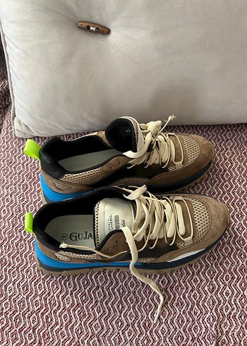 Guja Erkek Bej Sneaker Yılan Desenli - Görsel 3