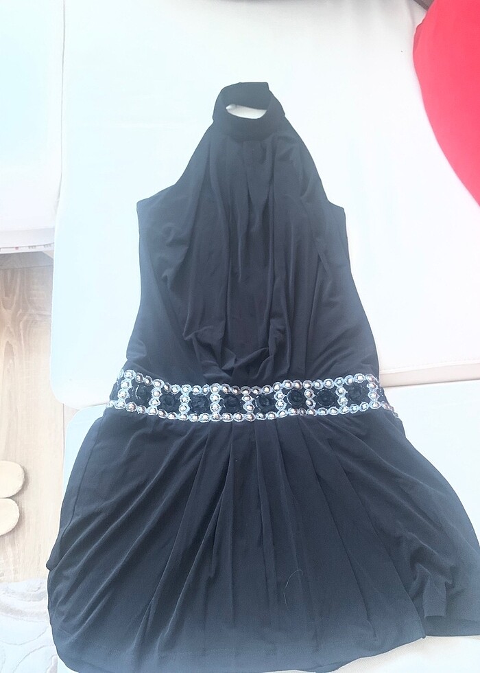 Kisa gece elbisesi - Görsel 2