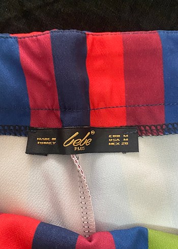 Renkli Çizgili etek - Görsel 3