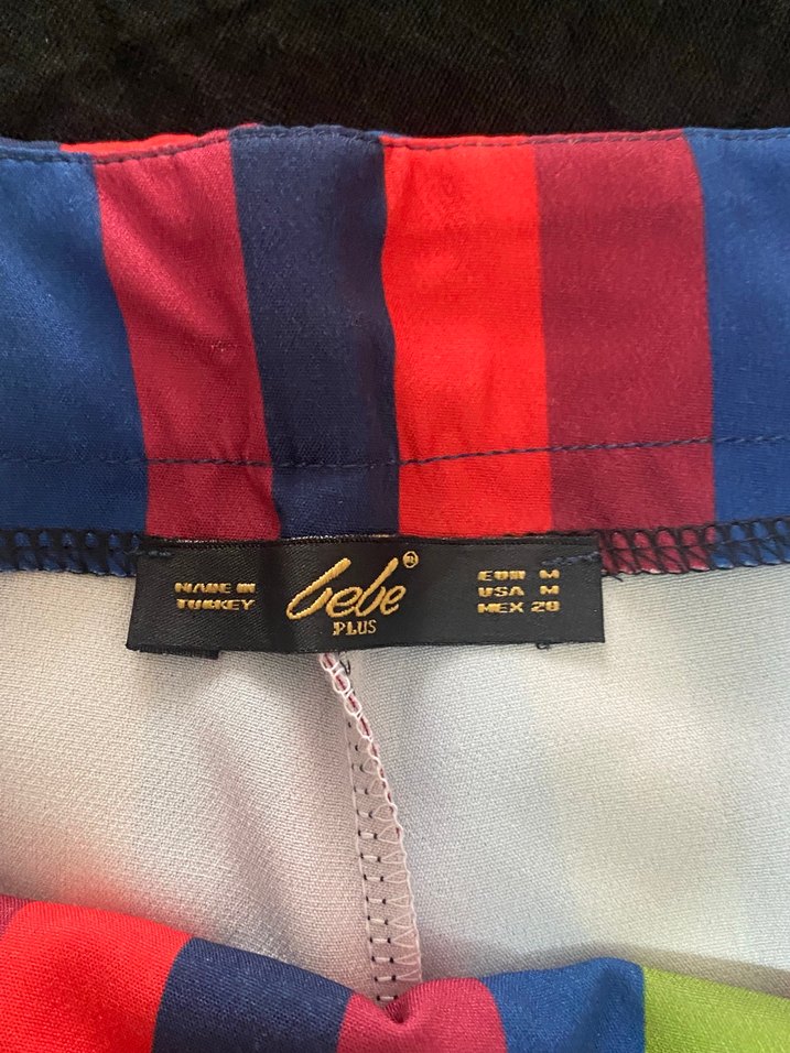 Renkli Çizgili etek - Görsel 3