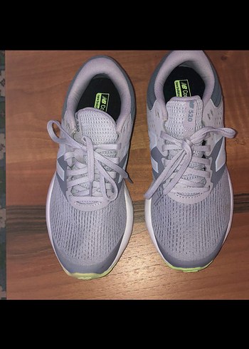 NEW BALANCE ORJİNAL Gri Bağcıklı Kadın Spor Ayakkabı