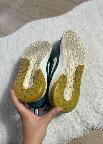 Erkek Turkuaz Renkli Spor Ayakkabı Bağcıkları - Görsel 5