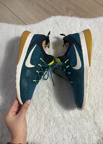 Erkek Turkuaz Renkli Spor Ayakkabı Bağcıkları - Görsel 3