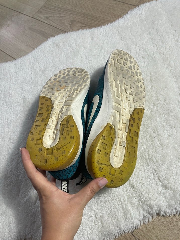 Erkek Turkuaz Renkli Spor Ayakkabı Bağcıkları - Görsel 5