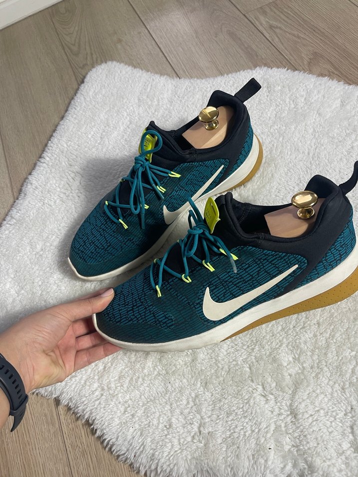 Erkek Turkuaz Renkli Spor Ayakkabı Bağcıkları - Görsel 4