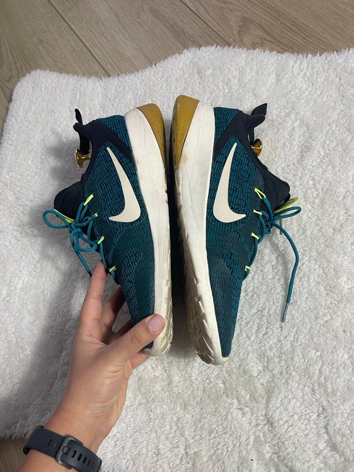 Erkek Turkuaz Renkli Spor Ayakkabı Bağcıkları - Görsel 2