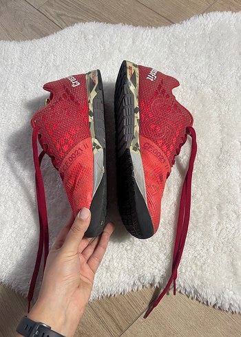 Kırmızı Kadın Spor Ayakkabı - Görsel 2