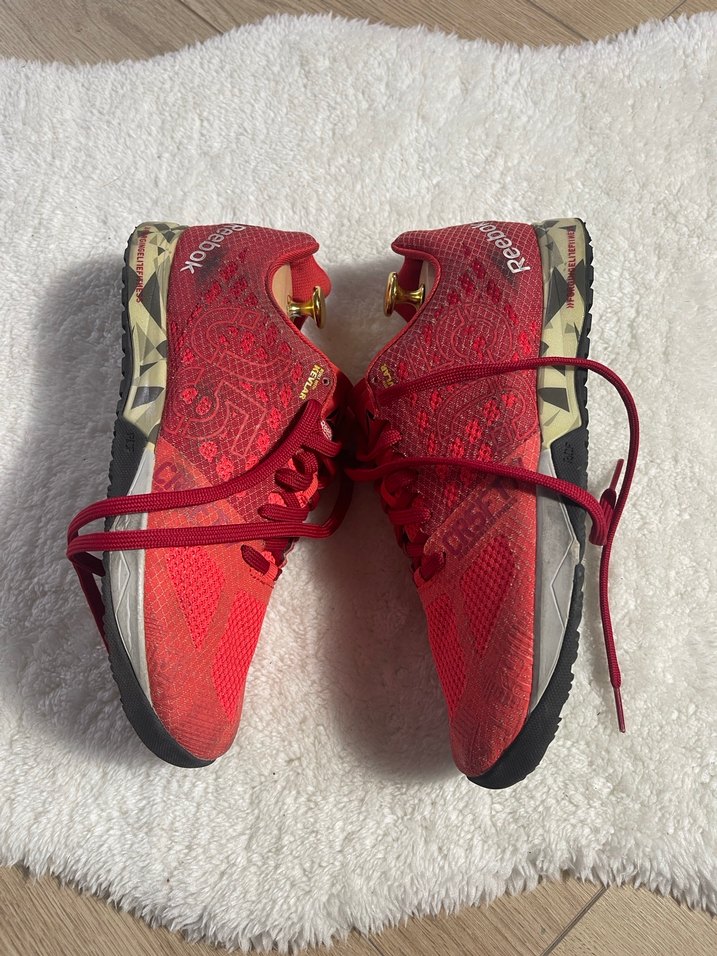 Kırmızı Kadın Spor Ayakkabı - Görsel 4