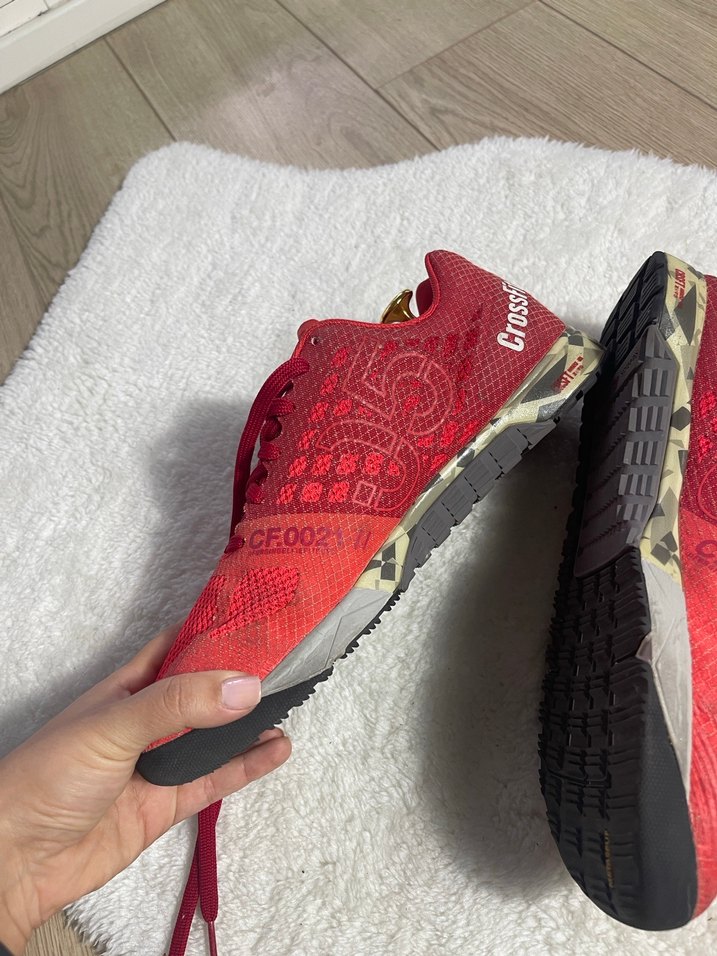 Kırmızı Kadın Spor Ayakkabı - Görsel 3