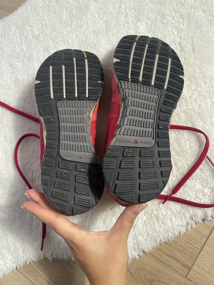 Kırmızı Kadın Spor Ayakkabı - Görsel 5