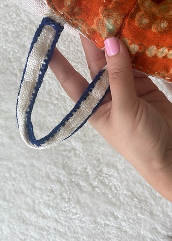 Bohem Çok Renkli Nakışlı Kadın Tote Çanta - Görsel 8