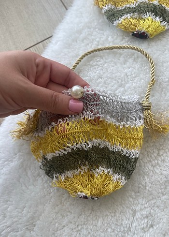 Renkli Örgü Kedi Aksesuarları - Görsel 8