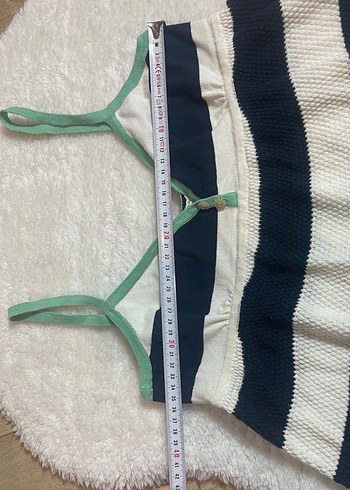 Çizgili Triko askılı - Görsel 5