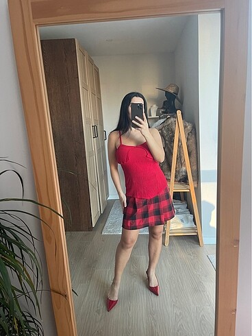 s Beden Askılı bluz