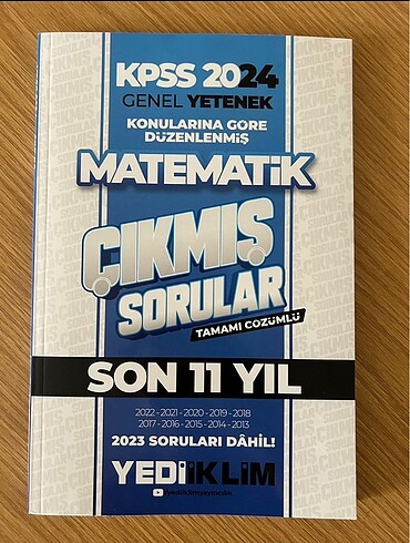 KPSS matematik çıkmış sorular