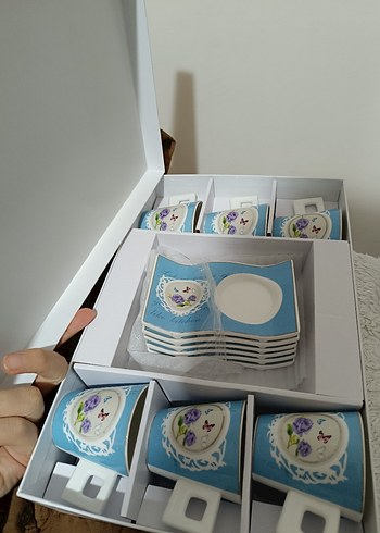 porselen fincan takımı - Görsel 2