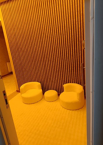 3 tane halı Modern Klasik Beyaz Düz Halı - Görsel 2