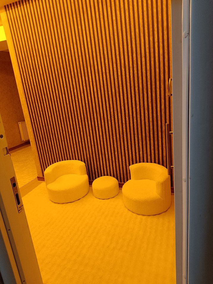 3 tane halı Modern Klasik Beyaz Düz Halı - Görsel 2