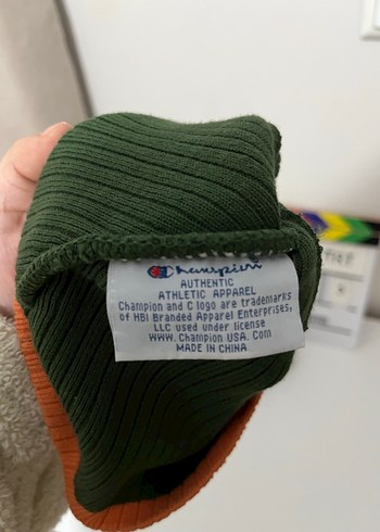 Champion Kadın Haki Örgü Beanie Bere - Görsel 2