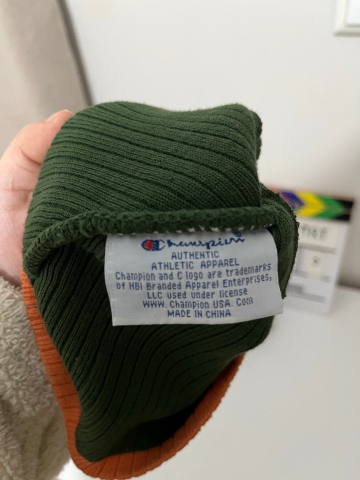 Champion Kadın Haki Örgü Beanie Bere - Görsel 2