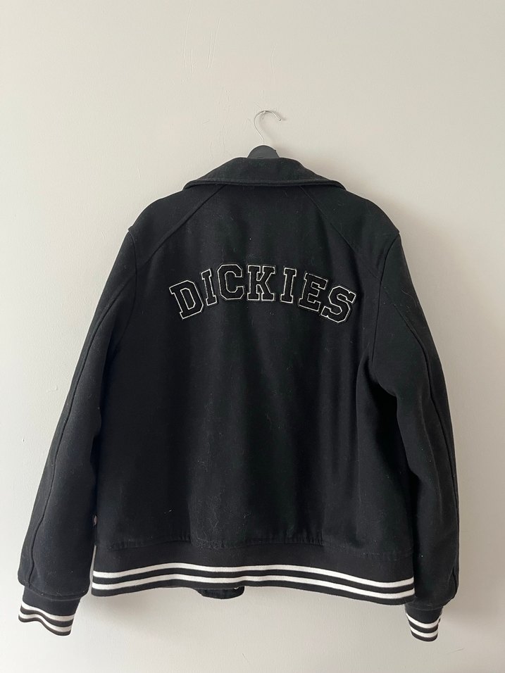 Dickies Düğmeli Siyah Erkek Street Wear Ceket - Görsel 3