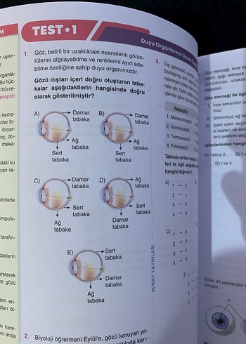 Biyoloji Soru Bankası - Pratik Notlar - Görsel 6