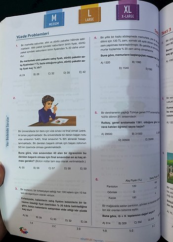 Üniversiteye Hazırlık Matematik Problemleri Fasikül - Görsel 2