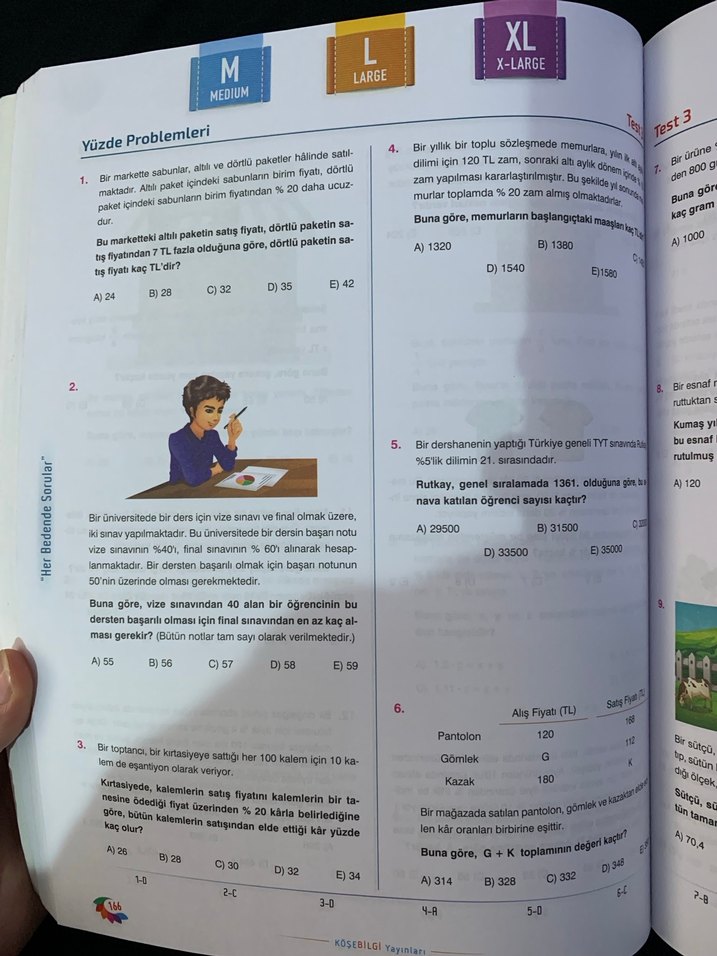 Üniversiteye Hazırlık Matematik Problemleri Fasikül - Görsel 2