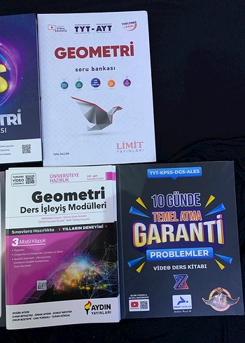 TYT-AYT Geometri Soru Bankası ve Ders Kitapları Seti - Görsel 4