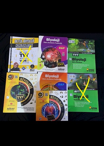 Biyoloji TYT AYT Soru Bankası ve Ders Anlatım Kitapları - Görsel 2