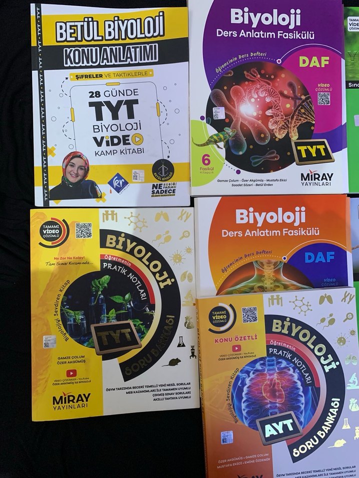 Biyoloji TYT AYT Soru Bankası ve Ders Anlatım Kitapları - Görsel 3