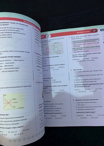 TYT Biyoloji Soru Bankası - Aydın Yayınları - Görsel 4
